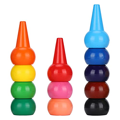 Zerodis Safe Paraffin-3D-Palmen-Grap-Buntstifte, 12 Farben Stapelbare Sticks, Ideal für über 3 Jahre, Verbessert die Eltern-Kind-Bindung Zerodis Safe Paraffin-3D-Palmen-Grap-Buntstifte, 12 Farben Stapelbare Sticks, Ideal für über 3 Jahre, Verbessert die Eltern-Kind-Bindung von Zerodis