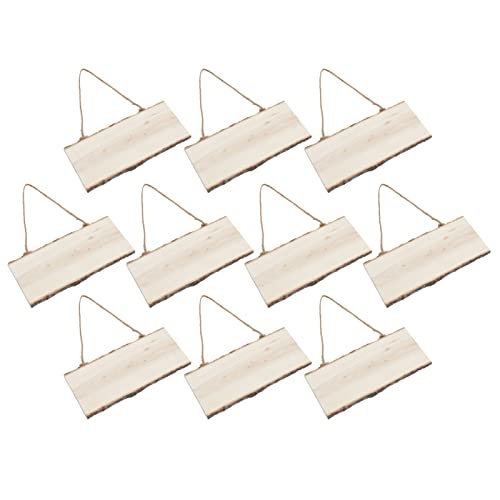 Zerodis TOR Hanging Decor Malteset, Set von 10 Holzbeschwerdeschildern für Hochzeitsdekor, Café -Shop -Dekorationen und Etiketten Zerodis TOR Hanging Decor Malteset, Set von 10 Holzbeschwerdeschildern für Hochzeitsdekor, Café -Shop -Dekorationen und Etiketten von Zerodis