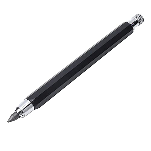 Zerodis Tragbarer Mechanischer Bleistift für Malerei und Graphit, Langlebiger Skizzenstift für Künstler, 5,6 Mm Auftankgröße von Zerodis