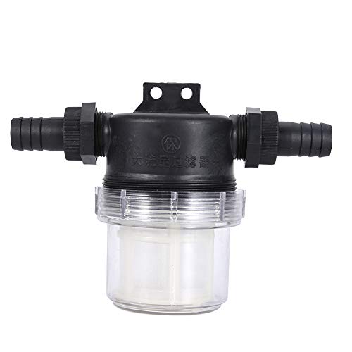 Zerodis Transparent Hohe Geschwindigkeit Transparenter Netzwasserpumpenfilter für Gartenbewässerung - Langlebiges Material 40 Maas -Filter für Blattschutz, Pestizidzubehör Zerodis Transparent Hohe Geschwindigkeit Transparenter Netzwasserpumpenfilter für Gartenbewässerung - Langlebiges Material 40 Maas -Filter für Blattschutz, Pestizidzubehör von Zerodis