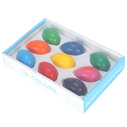 Zerodis Waschbarer Farbschalben 9pcs Bright Color Set Palm Grip Art Supplies Zum Zeichnen von Kit von Zerodis