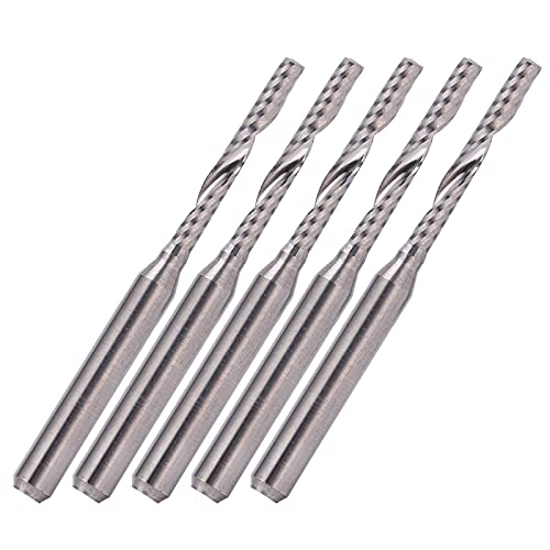 Zerodis Wolframstahlmaterial, Spiralfräsenschneider Einflöte -CNC -Bits Set, Endmühlenrouter Down Carbid, 3 Geometrische Formen, die Zum Bearbeitungsflugzeuge auf Fräsmaschinen Verwendet Werden Zerodis Wolframstahlmaterial, Spiralfräsenschneider Einflöte -CNC -Bits Set, Endmühlenrouter Down Carbid, 3 Geometrische Formen, die Zum Bearbeitungsflugzeuge auf Fräsmaschinen Verwendet Werden von Zerodis