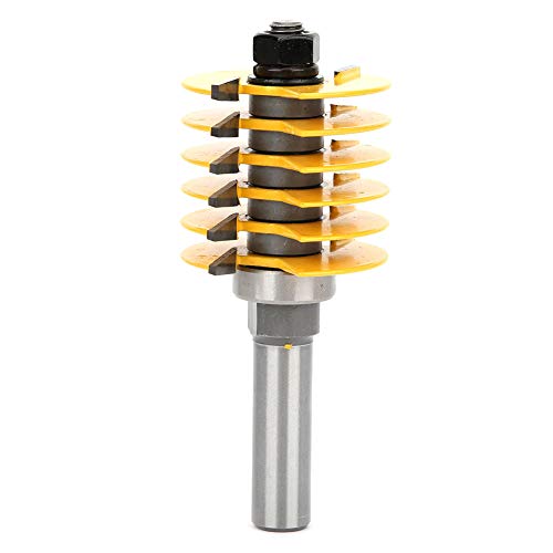 Fr?ser-Set, Schwei?technik, Hitzebest?ndige Beschichtung, 1/2 Zoll Schaft, Fingergelenk, Fr?ser, Holzbearbeitungsfr?ser mit Lager f¨¹r MDF, Massivholz, Spanplatten Fr?ser-Set, Schwei?technik, Hitzebest?ndige Beschichtung, 1/2 Zoll Schaft, Fingergelenk, Fr?ser, Holzbearbeitungsfr?ser mit Lager f¨¹r MDF, Massivholz, Spanplatten von Zerone