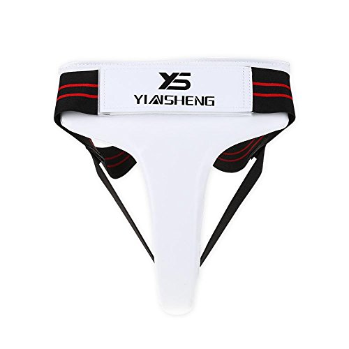 Zer one Frauen Tiefschutz, Frauen Tiefschutz Taekwondo Boxing Karate Jockstrap Sanda Crotch Protector(L) von Zerone