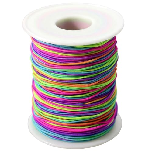 ZesNice Gummiband für Armbänder Elastische Band 0.8mm x 100m Gummischnur Schnur Perlenschnur Nylonschnur Handwerk für Perlen Auffädeln Machen ZesNice Gummiband für Armbänder Elastische Band 0.8mm x 100m Gummischnur Schnur Perlenschnur Nylonschnur Handwerk für Perlen Auffädeln Machen von ZesNice