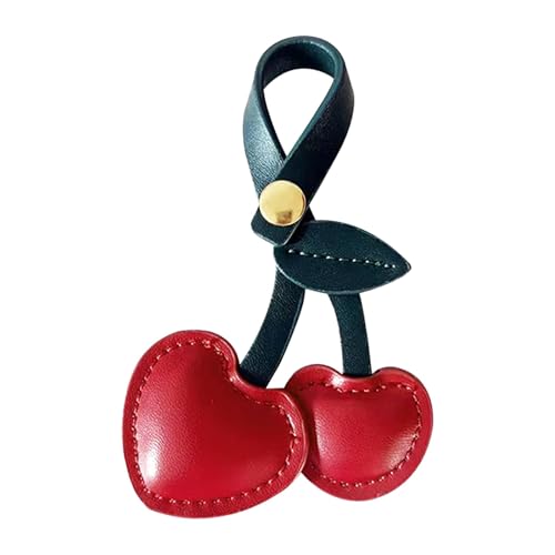 ZesNxj Taschenanhänger, Bag Charms, Vielseitiger Leder Obst Bag Charm Stilvolle Tasche Anhänger, Modische für Taschen Anhänger Geldbörsen Handtaschen Rucksäcke Taschen Accessoire von ZesNxj