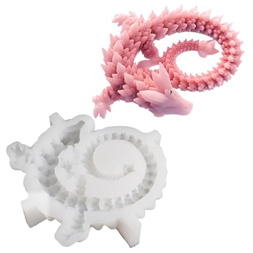 Drachen aus Harz, Drachenharz, Drachengips, Formen mit fliegendem Drachen für Epoxidharz, Gips, Sound, Beton, Zementguss, Kuchendekoration Drachen aus Harz, Drachenharz, Drachengips, Formen mit fliegendem Drachen für Epoxidharz, Gips, Sound, Beton, Zementguss, Kuchendekoration von Zestivra