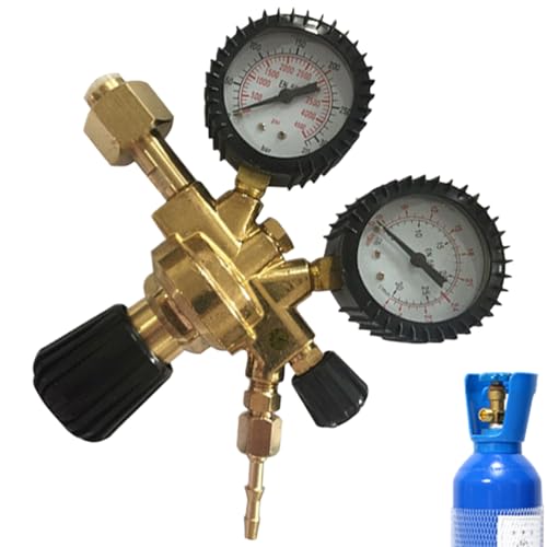 Druckregler – Schweißdruckregler, Gasdurchflussmesser für Schweißgerät | leicht ablesbare Doppelskalen-Manometer, präzise Regelung des Gasdurchflusses A Druckregler – Schweißdruckregler, Gasdurchflussmesser für Schweißgerät | leicht ablesbare Doppelskalen-Manometer, präzise Regelung des Gasdurchflusses A von Zestivra