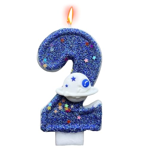 Geburtstagskerzen - Kuchenkerzen, blaue Kuchenzahlen Kerzen | Neuheit Decor Wiedervereinigungen Themenpartyzubehör, Space Planet Dekorationen süßer Geburtstagstorte Topper für Freunde Family Party Fei Geburtstagskerzen - Kuchenkerzen, blaue Kuchenzahlen Kerzen | Neuheit Decor Wiedervereinigungen Themenpartyzubehör, Space Planet Dekorationen süßer Geburtstagstorte Topper für Freunde Family Party Fei von Zestivra