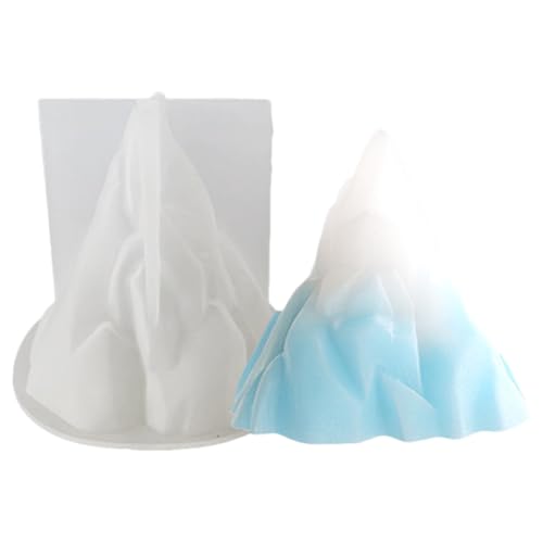 Gießformen – Eisberg-Kerzenform, Harz-Bastelform, kreative konische Form für Heimdekoration, Gips, Duft, Wachsprojekte, leicht zu lösen, Silikonformwerkzeug, Kunstbedarf Gießformen – Eisberg-Kerzenform, Harz-Bastelform, kreative konische Form für Heimdekoration, Gips, Duft, Wachsprojekte, leicht zu lösen, Silikonformwerkzeug, Kunstbedarf von Zestivra