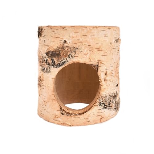 Holz Hamster Tunnel - natürlicher Birkenholzbaumlöcher, Hamsterbaumloch | Chew Safe Langeweile Breaker Leichter Tunnel Hamster Mäuse Rennmäuse, Käfig -Zubehör für Übung Exploration Lebensraum Spaß Holz Hamster Tunnel - natürlicher Birkenholzbaumlöcher, Hamsterbaumloch | Chew Safe Langeweile Breaker Leichter Tunnel Hamster Mäuse Rennmäuse, Käfig -Zubehör für Übung Exploration Lebensraum Spaß von Zestivra