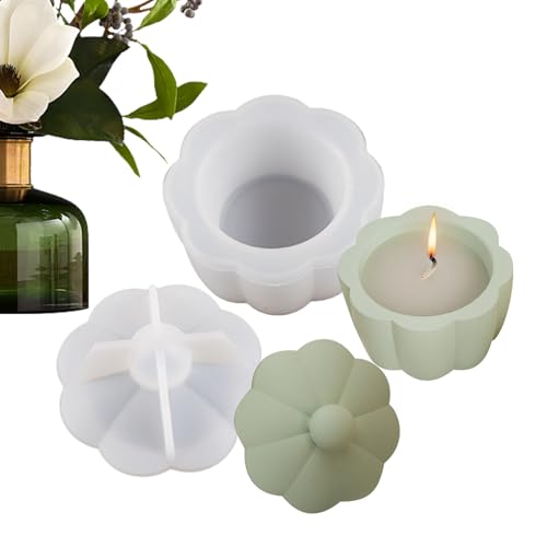 Kerzenhalterform - hitzebeständiges Silikonschimmel-Set, Epoxidharz Gießwerkzeug | Wiederverwendbare Handwerksform Decorative Stand Maker, Form für die Gestaltung von von Zestivra