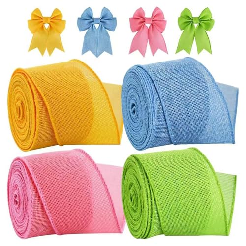 Oster-Juteband – Draht-Bastelband, Feier-gebundener Randstreifen, lebendiger Akzent für Kastenkleider, Paketverzierung, Verpackung für Event-Design, sonnige Weindekoration, Kreation Oster-Juteband – Draht-Bastelband, Feier-gebundener Randstreifen, lebendiger Akzent für Kastenkleider, Paketverzierung, Verpackung für Event-Design, sonnige Weindekoration, Kreation von Zestivra