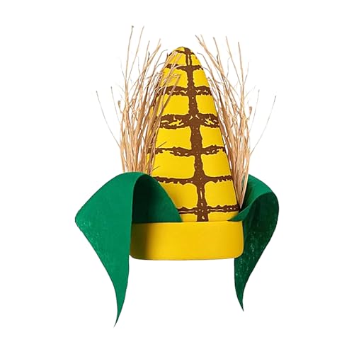 Plüsch Maisform Mütze - lustiger Maiskobel, Plüsch -Cosplay -Hut | Leichte Samtstoff Stoff grüne mit brauner Schale für Dress -up -Karnevalskämme Halloween Party Kostüm Gag Wear Bühne 10 Jah Plüsch Maisform Mütze - lustiger Maiskobel, Plüsch -Cosplay -Hut | Leichte Samtstoff Stoff grüne mit brauner Schale für Dress -up -Karnevalskämme Halloween Party Kostüm Gag Wear Bühne 10 Jah von Zestivra