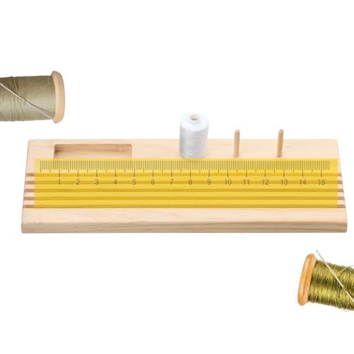 Quilting Ruler Rack - Sewing Tool Holder, Craft Ruler Organizer | Beech Wood Storage Stand, Multi-Rod Quilt Rack for Pins, Bobbins, Tacks, Pattern Guides, Sewing Accessories wood Quilting Ruler Rack - Sewing Tool Holder, Craft Ruler Organizer | Beech Wood Storage Stand, Multi-Rod Quilt Rack for Pins, Bobbins, Tacks, Pattern Guides, Sewing Accessories wood von Zestivra