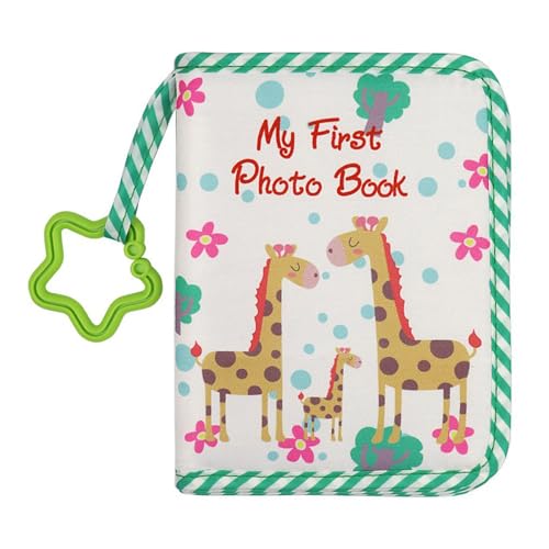 Soft Fabric Fotoalbum für das erste Lebensjahr, Geschenk zur Erinnerung für Neulinge | Maschinenwaschbar für eine einfache hygienische Reinigung, transparente Vinyl-Taschen für Soft Fabric Fotoalbum für das erste Lebensjahr, Geschenk zur Erinnerung für Neulinge | Maschinenwaschbar für eine einfache hygienische Reinigung, transparente Vinyl-Taschen für von Zestivra