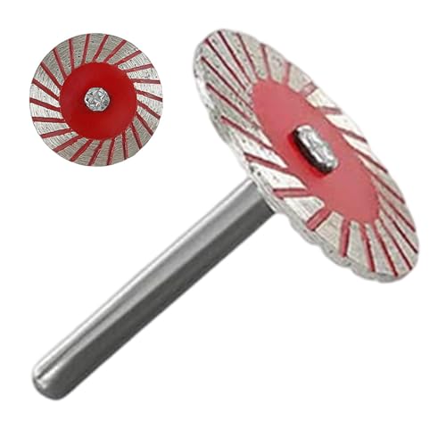 Steinmetz Trennscheibe - 40mm Diamant Schneidrad, Mini Metallsägeblatt | Hochwertige Schleifscheibe mit Verschleißfester Kante, Stabile Schneidscheibe für Granit, Marmor, Keramik von Zestivra