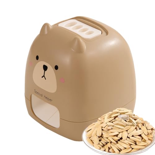 Sunflower Core Overner Machine - Quick Peel Device mit motorisierter Aktion und einzigartigem Bombardierungsdesign für die mühelose Herstellung von Snacks in Gastronomieräumen, l von Zestivra