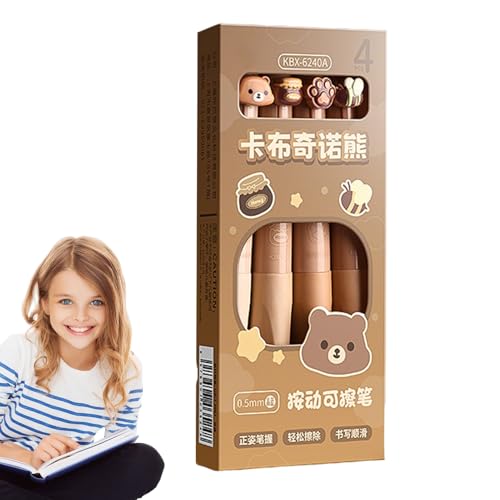 Zestivra Löschbare Gelstifte, einziehbare Kugelschreiber, Schreibwerkzeuge für Klassenzimmer, Meetingraum, Zuhause, Cartoon-Schreibwaren Zestivra Löschbare Gelstifte, einziehbare Kugelschreiber, Schreibwerkzeuge für Klassenzimmer, Meetingraum, Zuhause, Cartoon-Schreibwaren von Zestivra