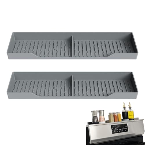 Zestivra Magnetisches für Herd – 2 Stück Küchenutensilienablage aus Silikon – rutschfeste und platzsparende Aufbewahrung für Arbeitsflächen Zestivra Magnetisches für Herd – 2 Stück Küchenutensilienablage aus Silikon – rutschfeste und platzsparende Aufbewahrung für Arbeitsflächen von Zestivra