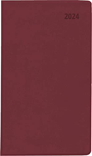 Taschenplaner bordeaux 2024 - Bürokalender 9,5x16 cm - 112 Seiten - 1 Woche auf 2 Seiten - separates Adressheft - faltbar - Notizheft - 560-1011 Taschenplaner bordeaux 2024 - Bürokalender 9,5x16 cm - 112 Seiten - 1 Woche auf 2 Seiten - separates Adressheft - faltbar - Notizheft - 560-1011 von Zettler