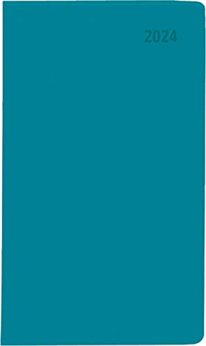 Taschenplaner türkis 2024 - Bürokalender 9,5x16 cm - 64 Seiten - 1 Woche auf 1 Seite - separates Adressheft - faltbar - Notizheft - 540-1003 Taschenplaner türkis 2024 - Bürokalender 9,5x16 cm - 64 Seiten - 1 Woche auf 1 Seite - separates Adressheft - faltbar - Notizheft - 540-1003 von Zettler