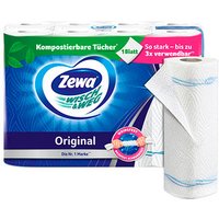 Zewa Küchenrollen WISCH&WEG Original 2-lagig, 8 Rollen von Zewa