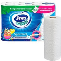 Zewa Küchenrollen WISCH&WEG Sparblatt 2-lagig, 8 Rollen Zewa Küchenrollen WISCH&WEG Sparblatt 2-lagig, 8 Rollen von Zewa