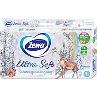 Zewa Toilettenpapier Ultra Soft "Schneespaziergang" 4-lagig, 8 Rollen Zewa Toilettenpapier Ultra Soft "Schneespaziergang" 4-lagig, 8 Rollen von Zewa