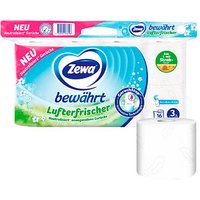 Zewa Toilettenpapier bewährt Lufterfrischer 3-lagig, 16 Rollen von Zewa