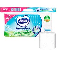 Zewa Toilettenpapier bewährt Lufterfrischer 3-lagig, 8 Rollen von Zewa