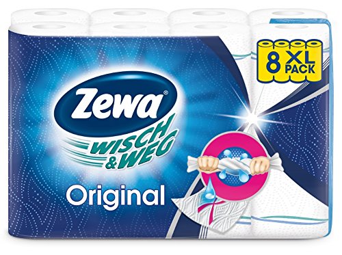 Zewa Wisch und Weg Original Küchenrolle, 8 Stück Zewa Wisch und Weg Original Küchenrolle, 8 Stück von Zewa