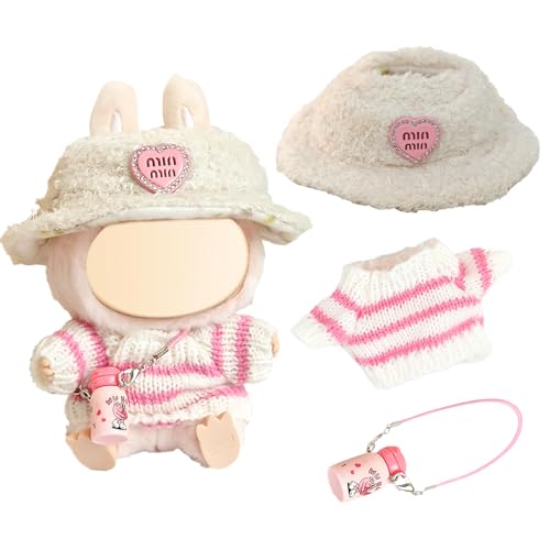 LBB Puppe Kleidung, La Bobo Puppe Outfit, Kreatives Spielzeug Zubehör für Kinder, Puppenkleidung, 16cm Baumwollstoff von ZexJpr