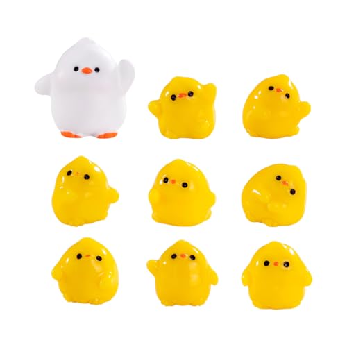 10er-Pack Entenfamilie Minifiguren Aus Bauernhoftieren – DIY-Dekoration Und Schreibtisch-Ornamente 10er-Pack Entenfamilie Minifiguren Aus Bauernhoftieren – DIY-Dekoration Und Schreibtisch-Ornamente von Zeyeo