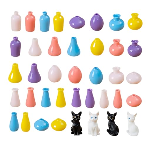 39-teilige Mikro-Landschaftsfiguren, Schwarz-weißes Kätzchen, DIY-Dekoration Für Zuhause 39-teilige Mikro-Landschaftsfiguren, Schwarz-weißes Kätzchen, DIY-Dekoration Für Zuhause von Zeyeo