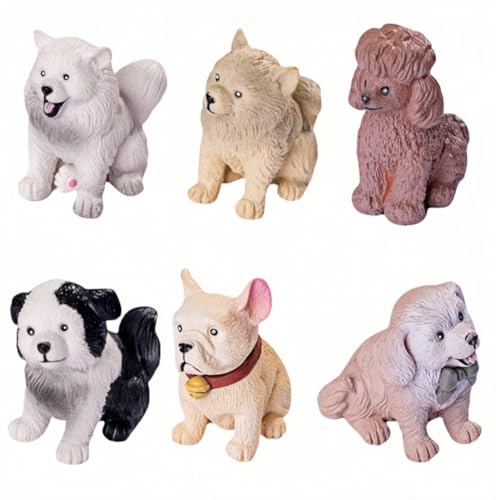 5er-Pack Miniatur-Ornamente In Form Eines Großen Hundes, Dekorative Puppen Für Selbermachen, Miniatur-Dekorationen Für Den Schreibtisch Im Auto 5er-Pack Miniatur-Ornamente In Form Eines Großen Hundes, Dekorative Puppen Für Selbermachen, Miniatur-Dekorationen Für Den Schreibtisch Im Auto von Zeyeo