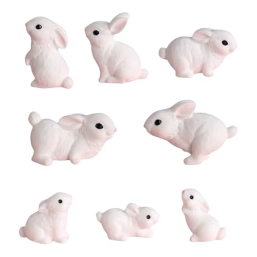 8er-Pack Süße Kaninchen-Ornamente, DIY-Garten- Und Desktop-Landschaftsdekor 8er-Pack Süße Kaninchen-Ornamente, DIY-Garten- Und Desktop-Landschaftsdekor von Zeyeo