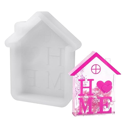 Zfseyuh Silikonform Haus Kerzenformen zum Gießen Silikonformen zum Gießen Häuser Epoxidharz Formen Hausform für handgemachte Kerze, Duftkerzen Handwerk Hausdekorationen Zfseyuh Silikonform Haus Kerzenformen zum Gießen Silikonformen zum Gießen Häuser Epoxidharz Formen Hausform für handgemachte Kerze, Duftkerzen Handwerk Hausdekorationen von Zfseyuh