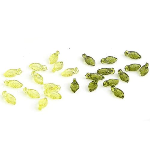 100 Stück Acryl Kleine Blatt Charms Grüne Blatt Charms Anhänger Für DIY Schmuck Ohrringe Armband Perlen Zubehör Herstellung 100 Stück Acryl Kleine Blatt Charms Grüne Blatt Charms Anhänger Für DIY Schmuck Ohrringe Armband Perlen Zubehör Herstellung von Zghhc