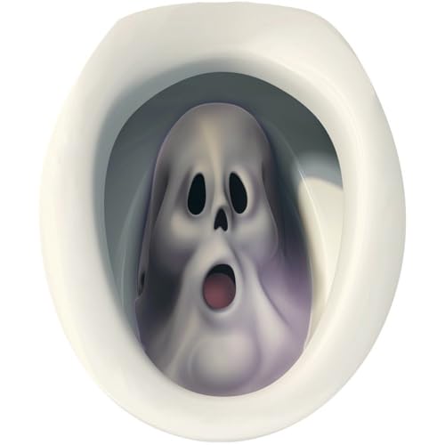 Zghhc 1 Stück Geister-toilettenaufkleber, Gruseliger Geister-Aufkleber, Halloween-toilettenaufkleber, Innenfenster-Dekoration Für Innen-glastüren, Badezimmer Zghhc 1 Stück Geister-toilettenaufkleber, Gruseliger Geister-Aufkleber, Halloween-toilettenaufkleber, Innenfenster-Dekoration Für Innen-glastüren, Badezimmer von Zghhc