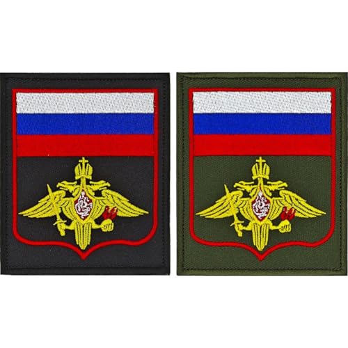 Zghhc 2 Teile/Satz Russische Flagge Gestickte Patch Applikation Doppeladler Gestickte Moral Abzeichen Armband Militär Taktische Patch Zghhc 2 Teile/Satz Russische Flagge Gestickte Patch Applikation Doppeladler Gestickte Moral Abzeichen Armband Militär Taktische Patch von Zghhc