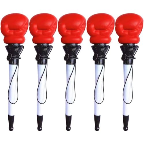 Zghhc 5 Stück Kugelschreiber, Boxhandschuh-Stift, 0,5 Mm Tintenstifte, Gelstift, Glatter Schreibstift, Schreibwarenstift Für Büro, Schulbedarf Zghhc 5 Stück Kugelschreiber, Boxhandschuh-Stift, 0,5 Mm Tintenstifte, Gelstift, Glatter Schreibstift, Schreibwarenstift Für Büro, Schulbedarf von Zghhc