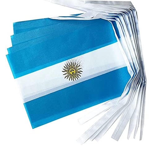 Zghhc Argentinien-wimpelkette, 20 Stück/Set, Wimpelkette, Banner, Wimpelkette, Argentinien-wimpelkette, Banner, Party-Dekoration Für Sportveranstaltungen, Innen- Und Außenbereich, Garten, Bar Zghhc Argentinien-wimpelkette, 20 Stück/Set, Wimpelkette, Banner, Wimpelkette, Argentinien-wimpelkette, Banner, Party-Dekoration Für Sportveranstaltungen, Innen- Und Außenbereich, Garten, Bar von Zghhc