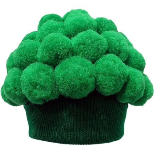 Zghhc Lustige Blumenkohl-strickmütze Für Halloween-Party-Festival, Neuheit-Pullover-mütze, Damen-streich-kostüm-mütze, Kopfbedeckung Zghhc Lustige Blumenkohl-strickmütze Für Halloween-Party-Festival, Neuheit-Pullover-mütze, Damen-streich-kostüm-mütze, Kopfbedeckung von Zghhc