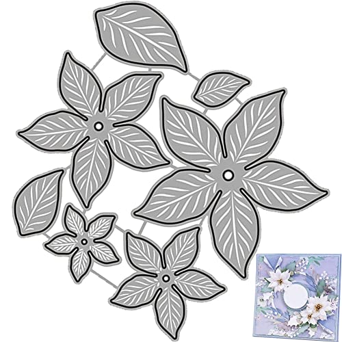 Zghhc Metall-stanzformen, 1 Stück, Weihnachtsstern, Blumen-stanzform, DIY-prägeschablone, Vorlage Für Kartenherstellung, Foto, Dekoratives Scrapbooking Zghhc Metall-stanzformen, 1 Stück, Weihnachtsstern, Blumen-stanzform, DIY-prägeschablone, Vorlage Für Kartenherstellung, Foto, Dekoratives Scrapbooking von Zghhc