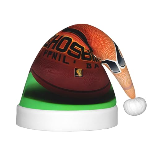 ZhRiYan Basketball-Hintergrund, klassischer Weihnachtsmann, Weihnachten, Neujahr, Party, Kopfbedeckung, warmer Urlaubshut, perfekte Kopfbedeckung für Weihnachten, Halloween ZhRiYan Basketball-Hintergrund, klassischer Weihnachtsmann, Weihnachten, Neujahr, Party, Kopfbedeckung, warmer Urlaubshut, perfekte Kopfbedeckung für Weihnachten, Halloween von ZhRiYan