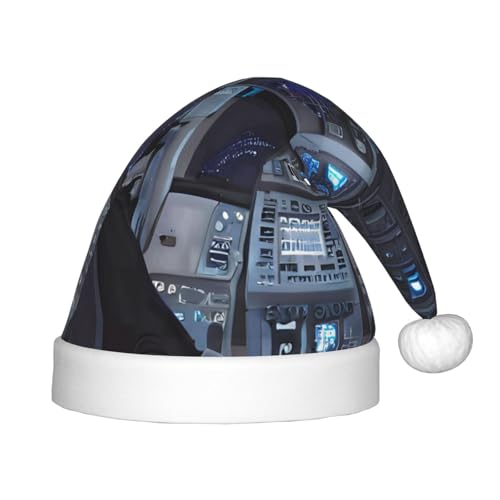 ZhRiYan Cabin of the Future Classic Santa Xmas New Year Party Headwear - Warm Holiday Hat - Perfect Headpieces for Christmas, Halloween ZhRiYan Cabin of the Future Classic Santa Xmas New Year Party Headwear - Warm Holiday Hat - Perfect Headpieces for Christmas, Halloween von ZhRiYan