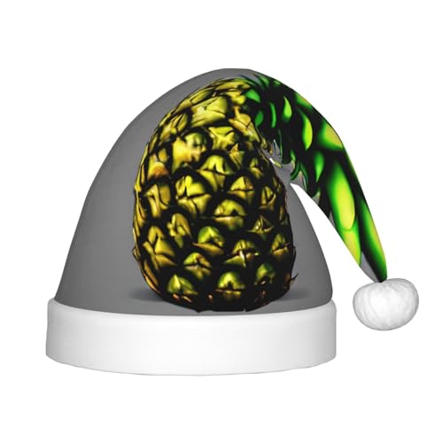 ZhRiYan Cartoon Ananas Classic Santa Xmas New Year Party Headwear - Warm Holiday Hat - Perfect Headpieces for Christmas, Halloween ZhRiYan Cartoon Ananas Classic Santa Xmas New Year Party Headwear - Warm Holiday Hat - Perfect Headpieces for Christmas, Halloween von ZhRiYan