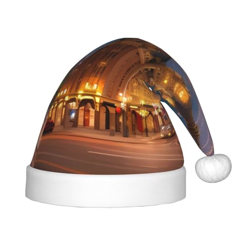 ZhRiYan Fiery Red Street Classic Santa Xmas New Year Party Headwear - Warm Holiday Hat - Perfect Headpieces for Christmas, Halloween ZhRiYan Fiery Red Street Classic Santa Xmas New Year Party Headwear - Warm Holiday Hat - Perfect Headpieces for Christmas, Halloween von ZhRiYan
