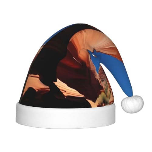 ZhRiYan Gorge Scenery Classic Santa Xmas New Year Party Headwear - Warm Holiday Hat - Perfect Headpieces for Christmas, Halloween ZhRiYan Gorge Scenery Classic Santa Xmas New Year Party Headwear - Warm Holiday Hat - Perfect Headpieces for Christmas, Halloween von ZhRiYan